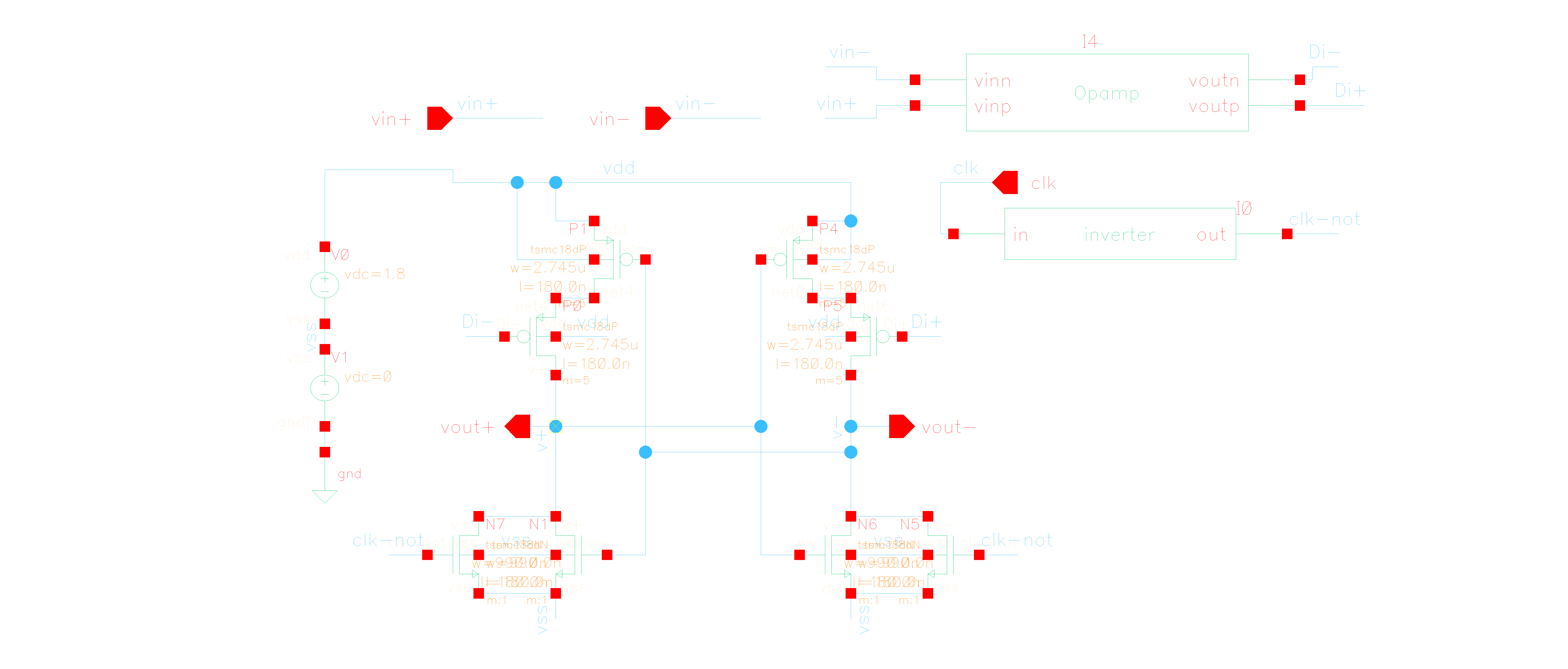 1.5b Sub-ADC Schematic